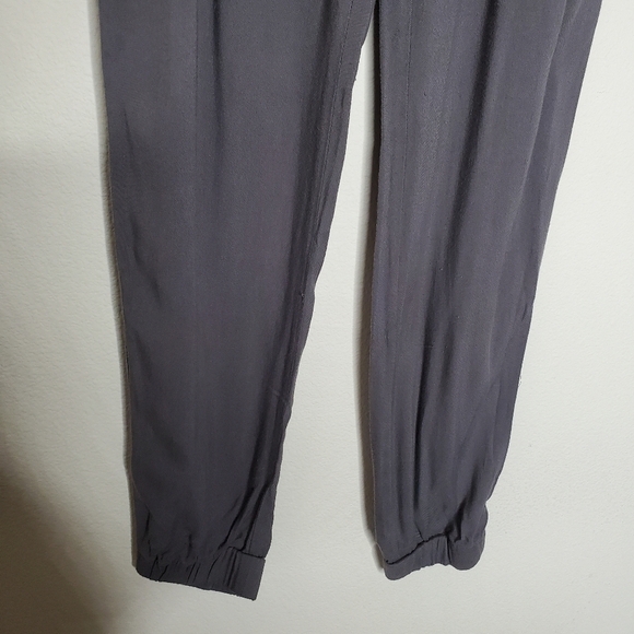 Aritzia Talula Los Feliz Gray Tie Waist Soft Jogger Pants - Picture 8 of 10